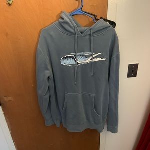 Blue Long Island Fish Sweatshirt
